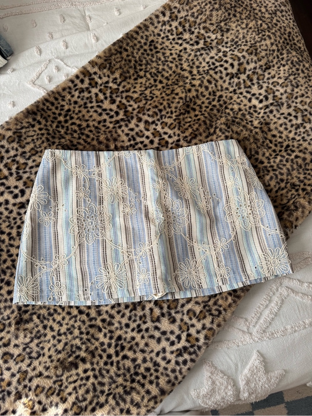 Grey Bandit mini skirt